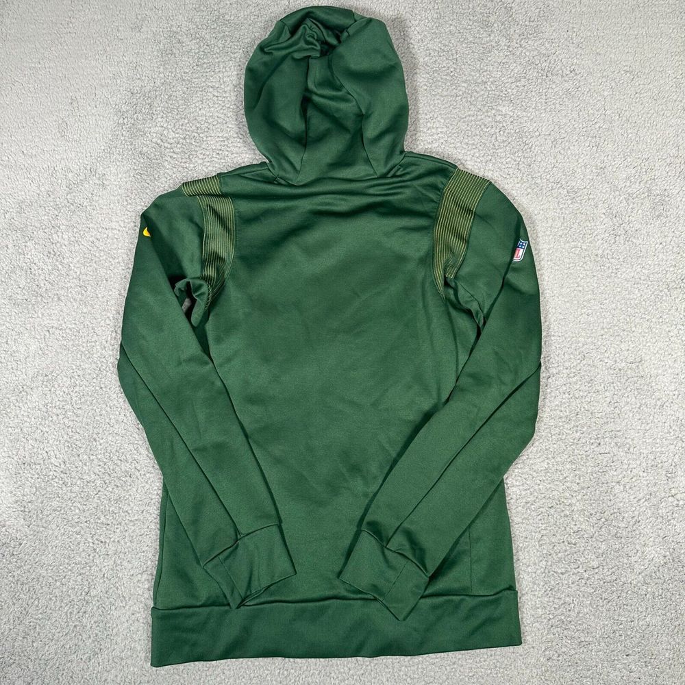 Green Bay Packers Hoodie Adult‎ Size Small Green Nike Dri-Fit On Field Football - Picture 6 of 7